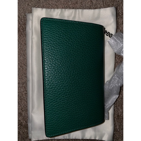 SOLD‼️ Gucci Green Dionysus Leather Super Mini - Picture 6 of 8